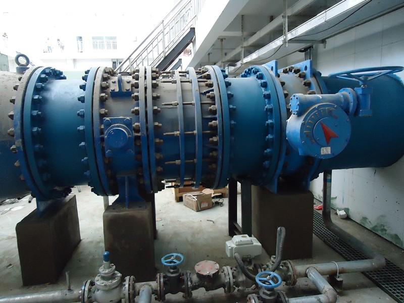 雙法蘭限位伸縮接頭用於安徽化工廠